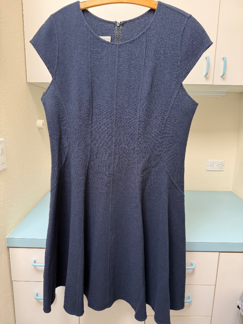 Armani Collezione Wool a-Line Dress sz 12